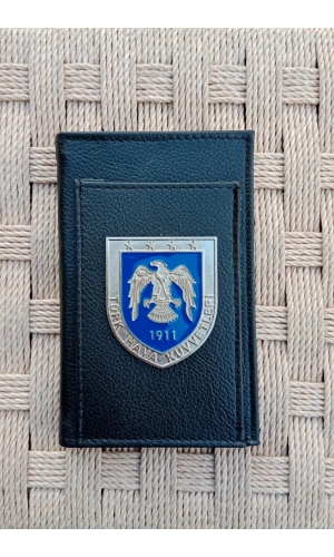 turk hava kuvvetleri 1911 kartal amblemli ozel tasarim hakiki deri rozetli bloknot