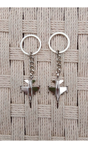 Turk Hava Kuvvetleri Hediyelik F-16 Savas Ucagi Metal Ucak Anahtarligi