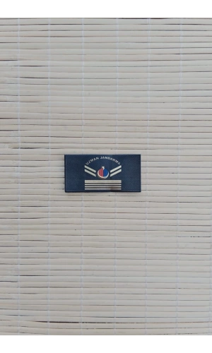 uzman jandarma siyah zemin renkli 7 kademe 3d termoplastik mini karargah rutbesi