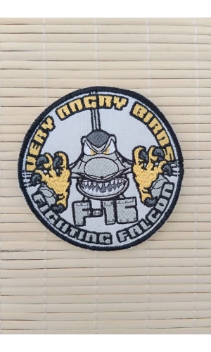 Very Angry Birds Fichting Falcon Nakis islemeli Arma Pec Patch