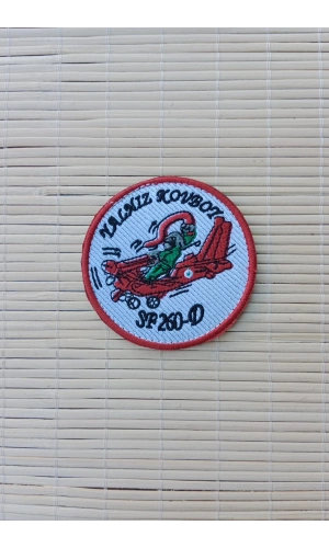 yalniz kovboy sf 260 d nakis islemeli arma patch pec
