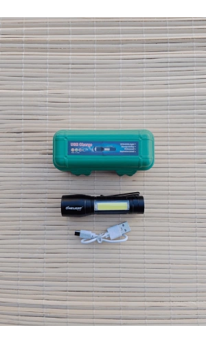 yuksek guclu aluminyum alasimli usb sarj ozellikli cakarli kaliteli el feneri