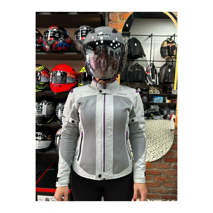 SCOYCO Kadın Yazlık Fileli Mont JK158W - Yüksek Elastik, Konforlu ve CE Onaylı