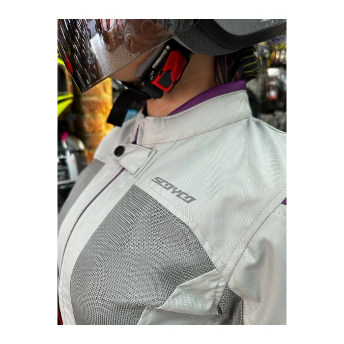 SCOYCO Kadın Yazlık Fileli Mont JK158W - Yüksek Elastik, Konforlu ve CE Onaylı