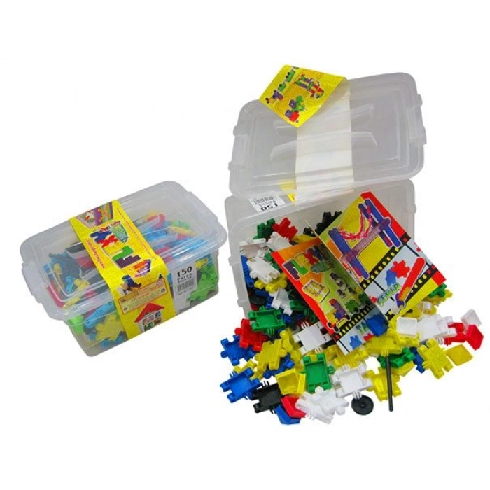 150 Parça Flexy Tangles® Plastik Kapta