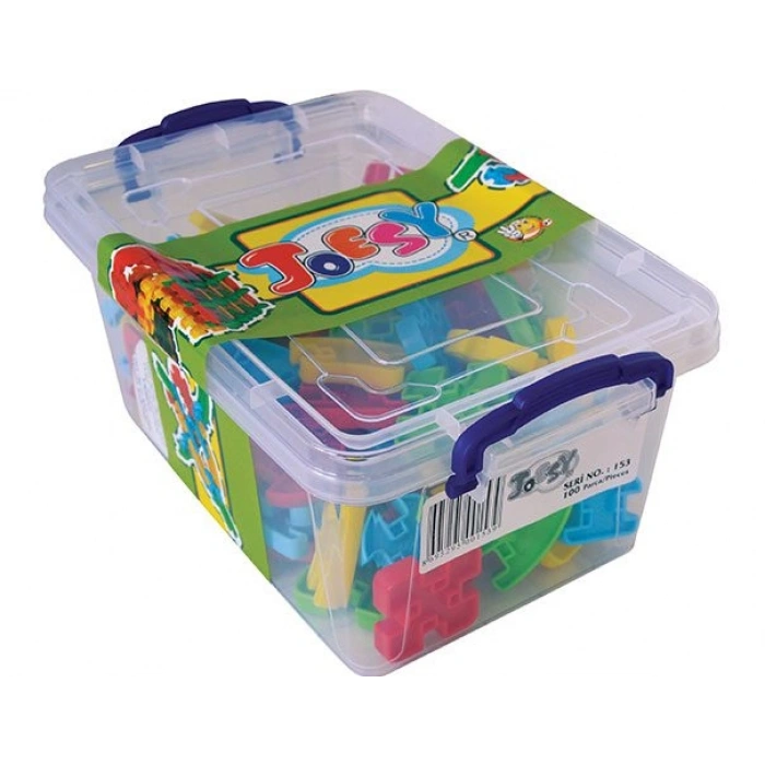 100 Parça JOESY® Plastik Kapta