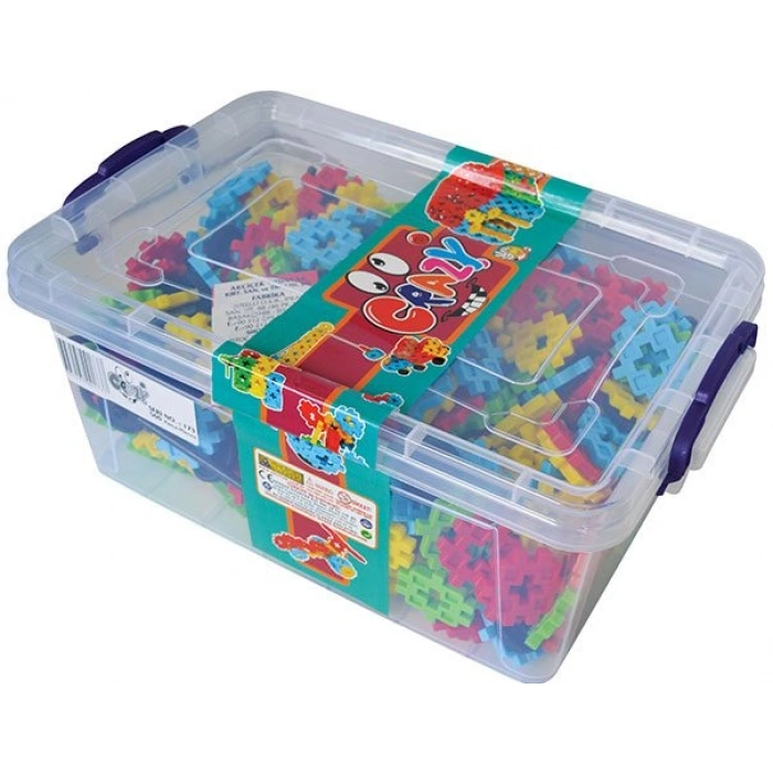 500 Parça CRAZY® Plastik Kapta