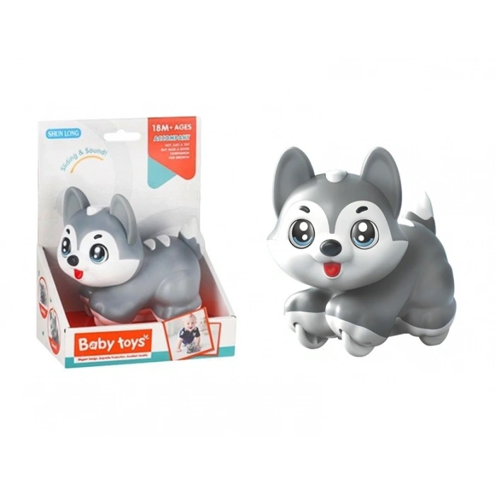 SÜRTMELİ SESLİ SEVİMLİ KURT KÖPEĞİ