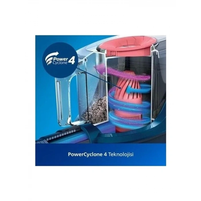 Philips BXA0058/00 XB2142/10 Toz Torbasız Süpürge + HDA150/161 Türk Kahve Makinesi Set