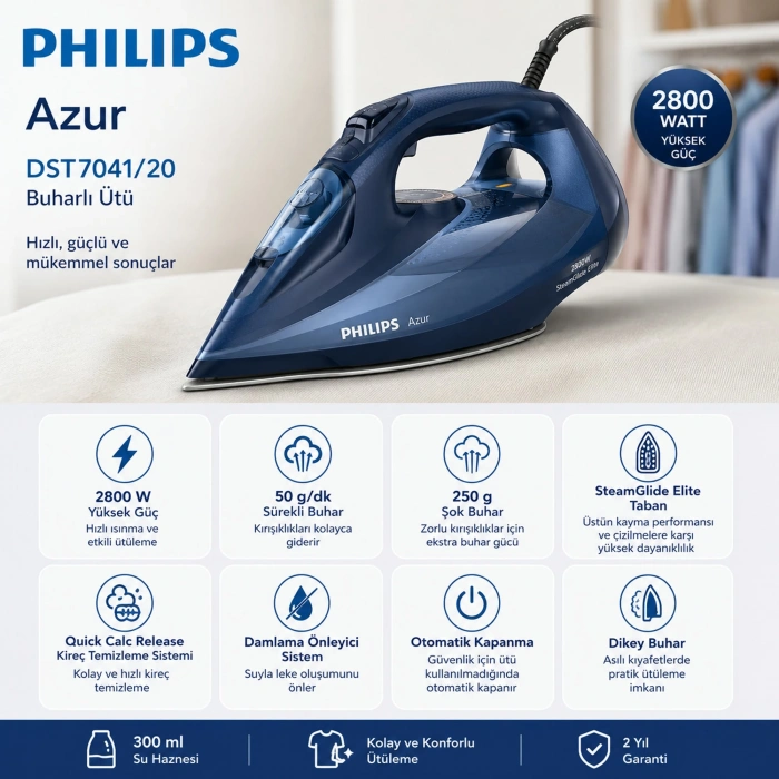 Philips Azur Ütü DST7041
