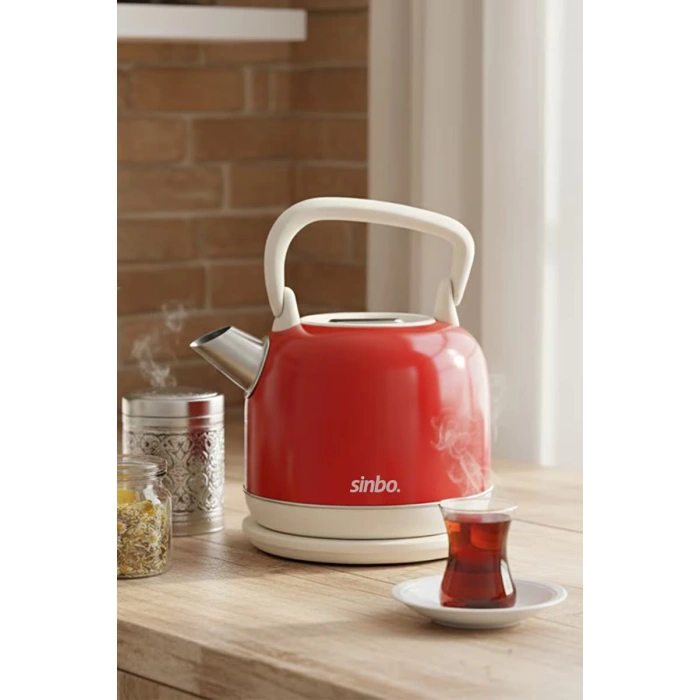 Sinbo SK-8035 Bej Retro Kettle