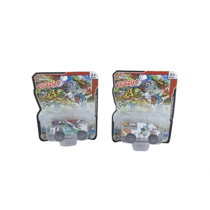 GRAFİTİ ÇILGIN DIECAST JEEP PIC UP SERİSİ