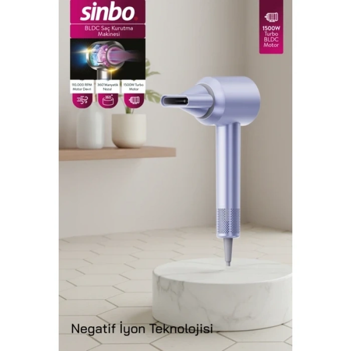 SİNBO SHD-1740 BLDC SAÇ KURUTMA MAKİNESİ