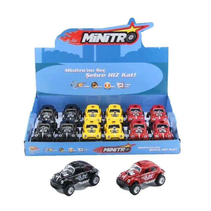1:36 METAL ÇEKBIRAK SESLİ IŞIKLI OFF ROAD TOSBAĞA