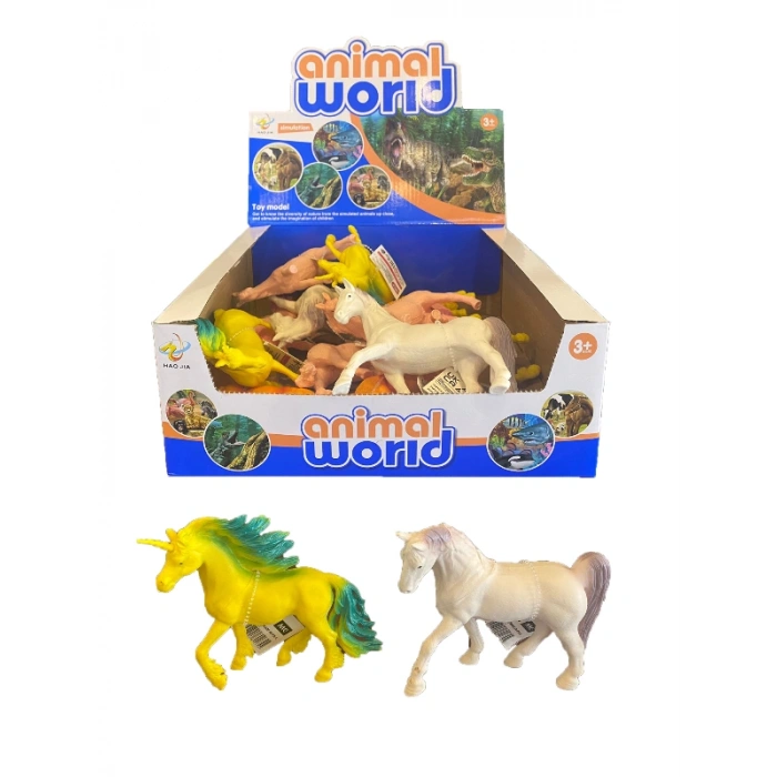DISPLAYDE RENKLİ ATLAR