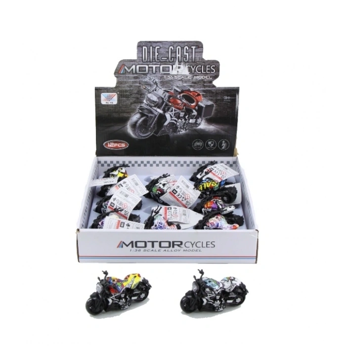 METAL ÇEKBIRAK CHOPPER MOTOR GRAFİTİ
