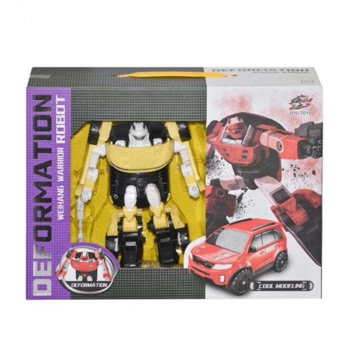 YB219946 ÖZEL PAKETTE TRANSFORMERS SARI KIRMIZI