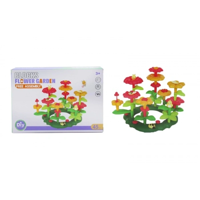 45 PCS GÜZEL BAHÇE ÇİÇEK SETİ