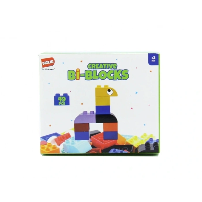 Bİ-BLOCKS 49 PCS ARAÇLI YARATICI BLOKLAR