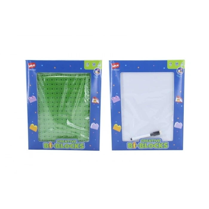 Bİ-BLOCKS 2 PCS BLOK PLAKA YAZI TAHTASI