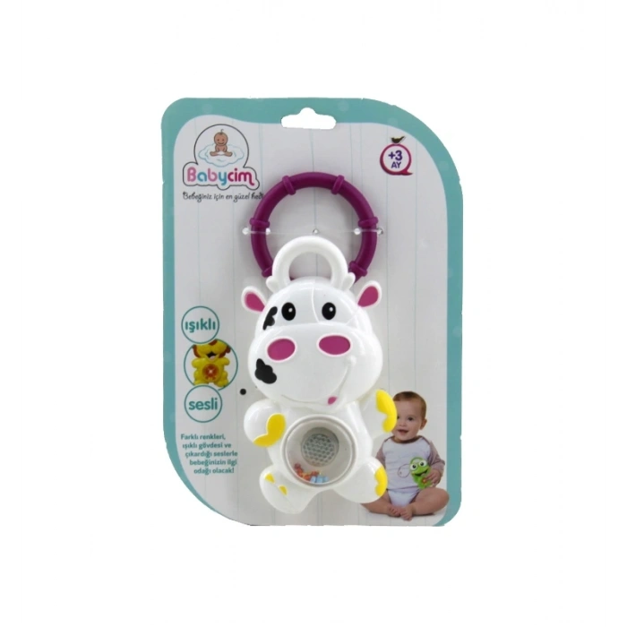 BABYCİM NEŞELİ SESLİ PİLLİ İNEK ÇINĞIRAK