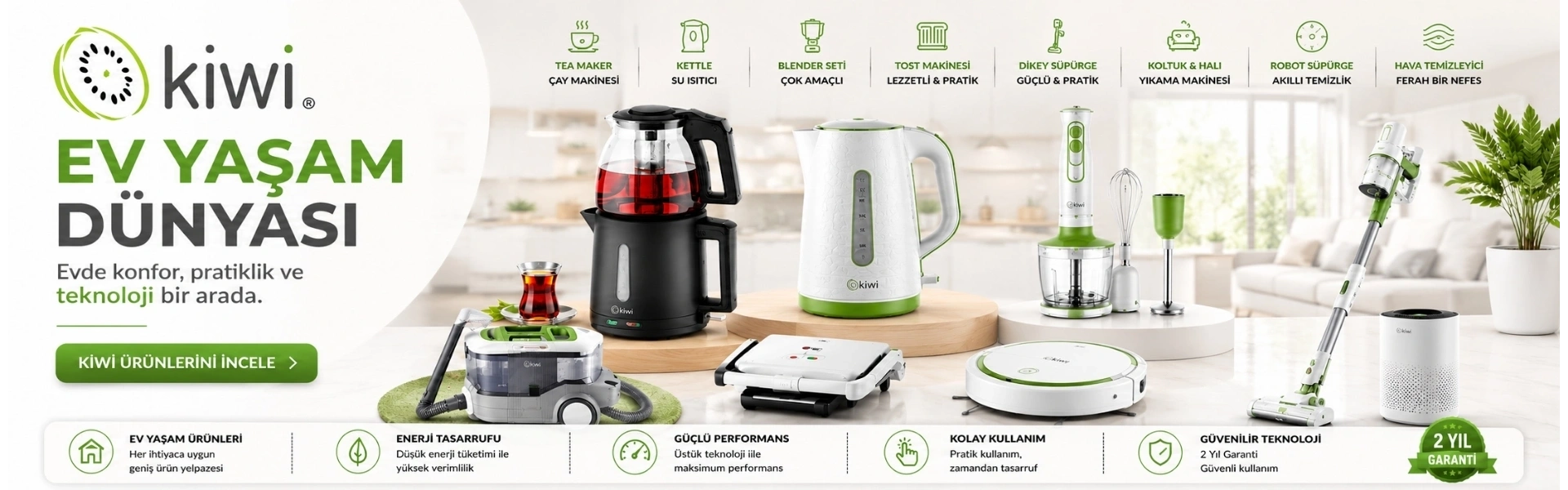 kiwi ev yaşam