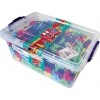 1000 Parça CRAZY® Plastik Kapta