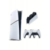 Sony Playstation 5 Slim çift kol + şarj istasyonu