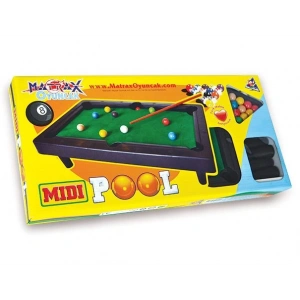 MIDI POOL Orta Boy Bilardo Oyunu