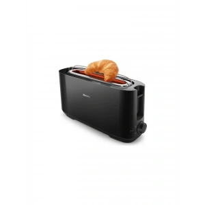 Philips Daily Collection Uzun Yuvalı Ekmek Kızartma Makinesi Siyah, HD2590/90