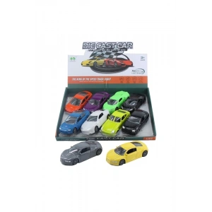 1:27 DIECAST METAL ÇEKBIRAK RENKLİ SÜPER ARABA