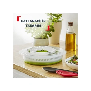 TEFAL KATLANABİLİR SALATA KURUTUCUSU