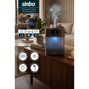 SİNBO SAH-6119 HAVA NEMLENDİRME CİHAZI GRİ