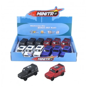 1:36 METAL ÇEKBIRAK SESLİ IŞIKLI JEEP
