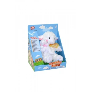 TÜRKÇE YAVRULU MASAL ANLATAN KUZU PELUŞ