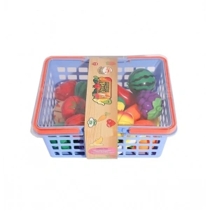 42 PCS SEPETLİ KESİLEBİLEN MEYVE VE SEBZE