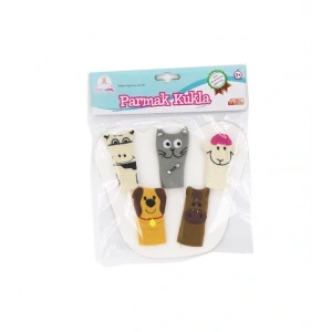 BABYCİM 5Lİ ÇİFTLİK HAYVANLARI PARMAK KUKLA