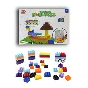 Bİ-BLOCKS 68 PCS ARAÇLI YARATICI BLOKLAR