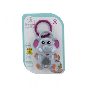 BABYCİM NEŞELİ SESLİ PİLLİ FİL ÇINĞIRAK