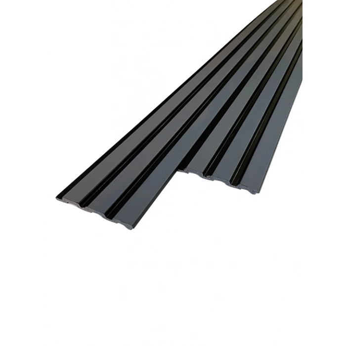 Antrasit Mdf Lambri Duvar Paneli 25cmx280cm