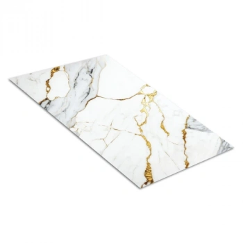 Carrara Gold Mermer Desenli Pvc Duvar Paneli 60*120cm