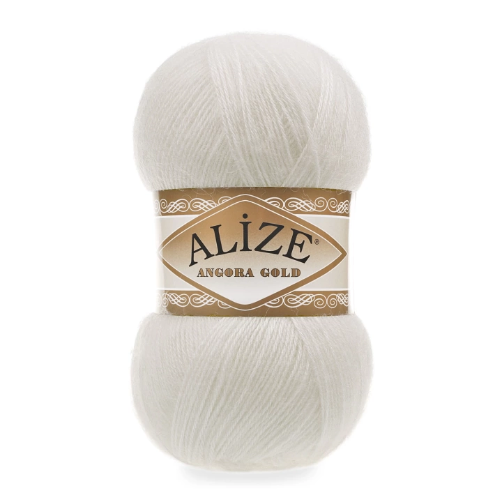 Alize Angora Gold beyaz inci 450