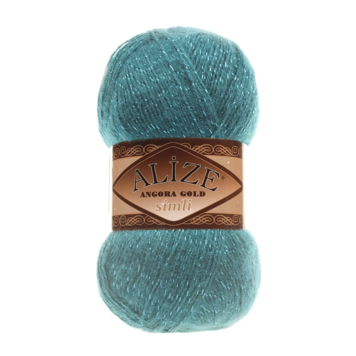 Alize Angora Gold Simli Azur