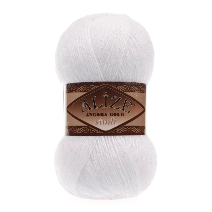 Alize Angora Gold Simli Beyaz