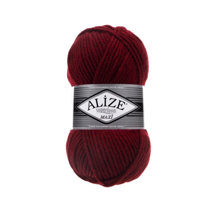 Alize Superlana Maxi Bordo 57