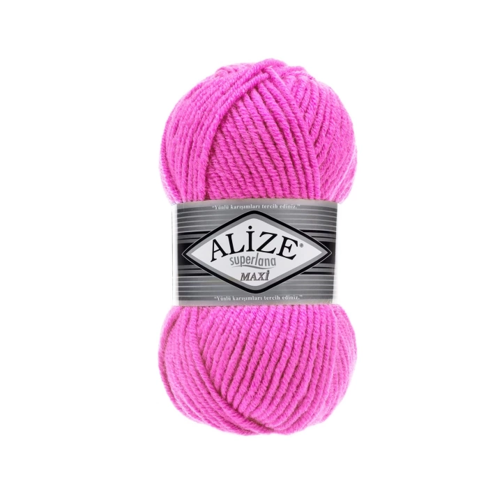 Alize Superlana Maxi canlı Pembe 178