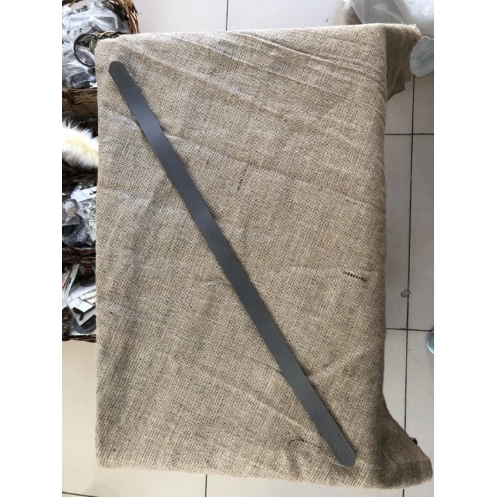 Gri Tokasız Çanta Sapı Çiftli 80 cm