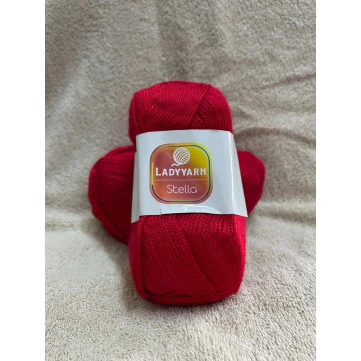 Lady Yarn Stella Kırmızı