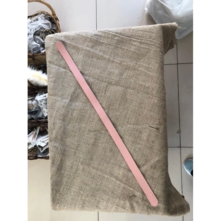 Pembe Tokasız Çanta Sapı Çiftli 80 cm