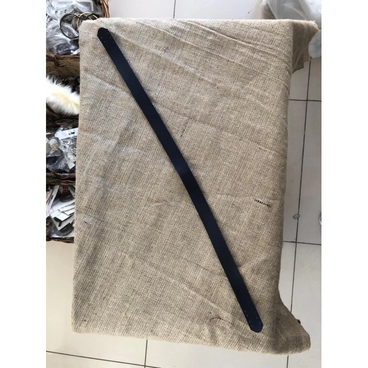 Siyah Tokasız Çanta Sapı Çiftli 80 cm